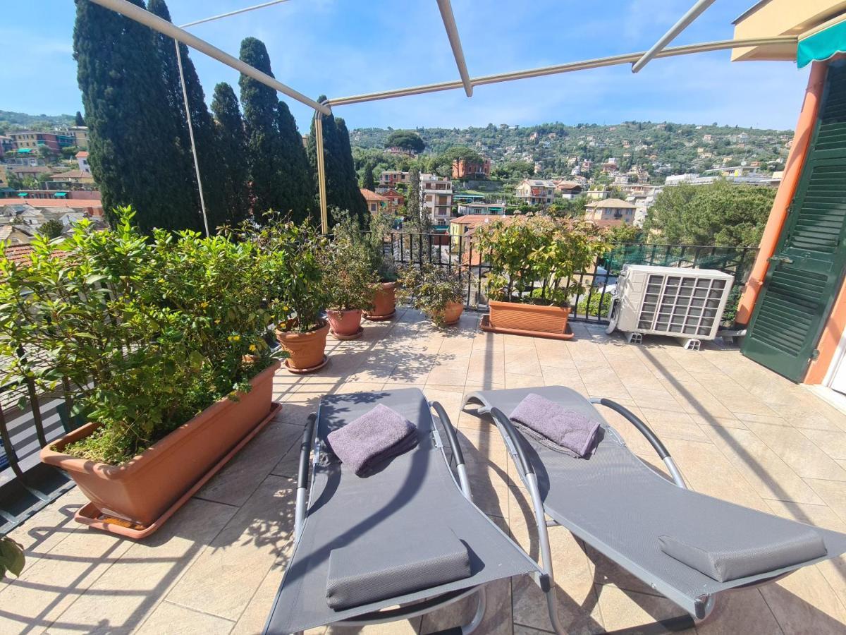 La Terrazza Della Luisa By Portofinovacanze Santa Margherita Ligure Exteriör bild